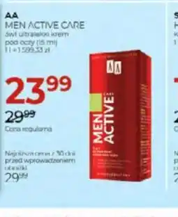 Jawa Drogerie AA Men Active Care oferta