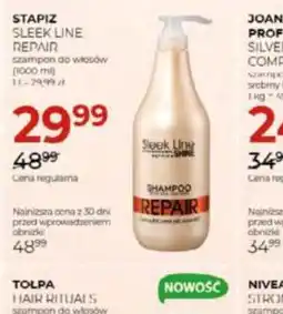 Jawa Drogerie Szampon Stapiz Sleek Line Repair oferta