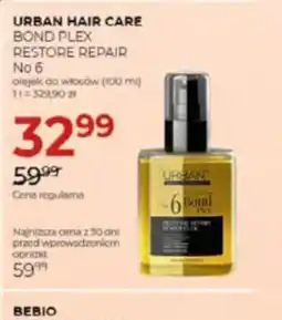 Jawa Drogerie Urban Hair Care Bond Plex Restore Repair No 6 oferta