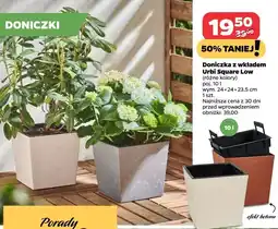 Netto Doniczka urbi square low 24 x 23.5 cm oferta