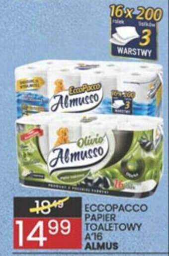 Wafelek Eccopacco papier toaletowy 16 rolek oferta
