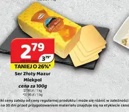 Delfin Ser Złoty Mazur Mlekpol oferta