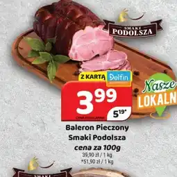Delfin Baleron Pieczony Smaki Podolsza oferta