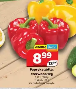 Delfin Papryka żółta, czerwona oferta