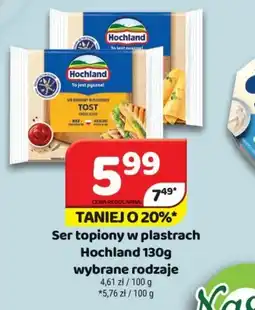Delfin Ser topiony w plastrach Hochland oferta