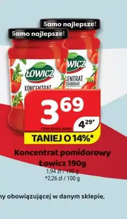 Delfin Koncentrat pomidorowy Lowicz oferta
