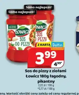 Delfin Sos do pizzy z ziołami Lowicz oferta