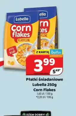 Delfin Płatki śniadaniowe Lubella Corn Flakes oferta