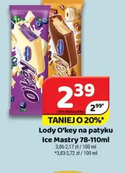 Delfin Lody O'key na patyku Ice Mastry oferta