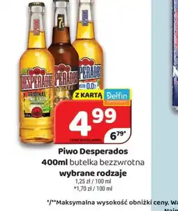 Delfin Piwo Desperados oferta