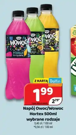 Delfin Napój Owoc/Wowoc Hortex oferta