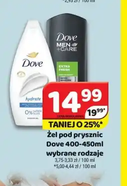 Delfin Zel pod prysznic Dove oferta