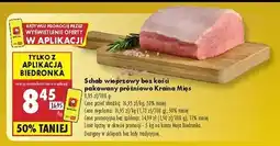 Biedronka Schab wieprzowy bez kości Kraina mięsa oferta