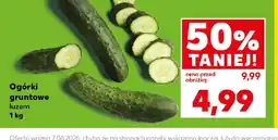 Kaufland Ogórki gruntowe oferta