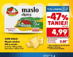 Kaufland Masło ekstra OSM Koło oferta