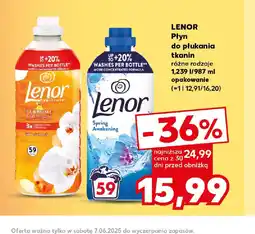 Kaufland Płyn do płukania tkanin Lenor oferta
