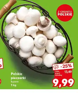 Kaufland Polskie pieczarki oferta