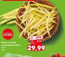 Kaufland Polska fasolka szparagowa żółta oferta