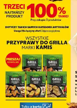 Kaufland Przyprawy do grilla Kamis oferta