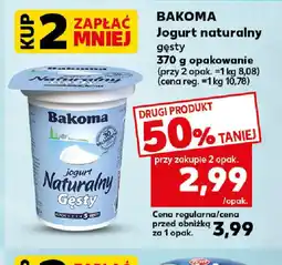 Kaufland Jogurt naturalny Bakoma oferta