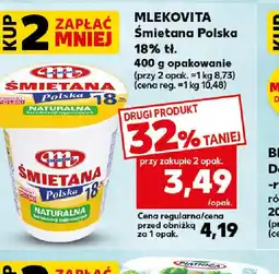Kaufland Smietana Polska Mlekovita oferta