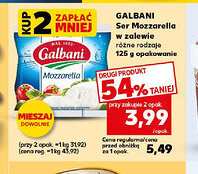 Kaufland Ser Mozzarella Galbani oferta