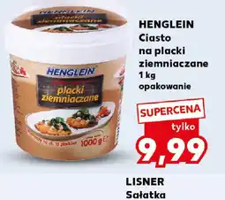 Kaufland Ciasto na placki ziemniaczane Henglein oferta