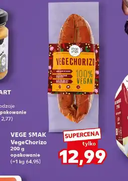 Kaufland Vege Smak VegeChorizo oferta