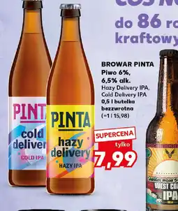 Kaufland Piwo Browar Pinta oferta