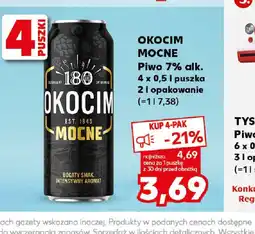 Kaufland Okocim Mocne oferta