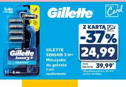 Kaufland Maszynka do golenia Gillette Sensor 3 H+ oferta