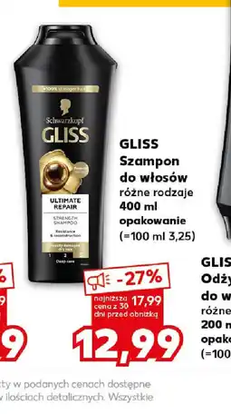 Kaufland Szampon do włosów Gliss oferta