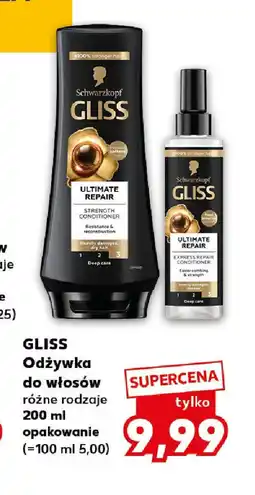 Kaufland Gliss Odżywka do włosów oferta