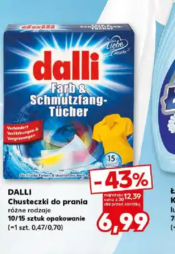 Kaufland Dalli Chusteczki do prania oferta
