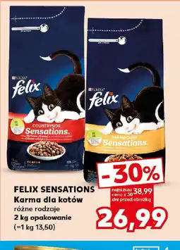 Kaufland Felix Sensations Karma dla kotów oferta