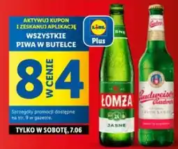 Lidl Piwa w butelce oferta
