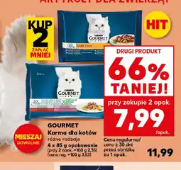 Kaufland Karma dla kotów Gourmet oferta