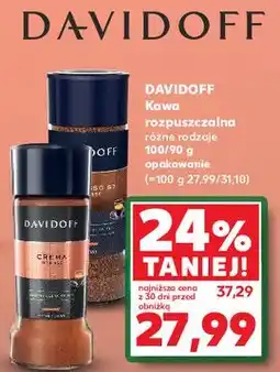Kaufland Kawa rozpuszczalna Davidoff oferta