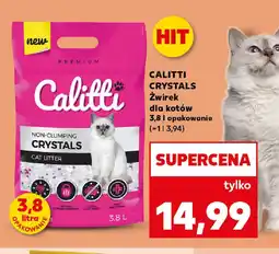 Kaufland Zwirek dla kotów Calitti Crystals oferta