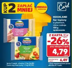 Kaufland Ser topiony z szynką Hochland oferta