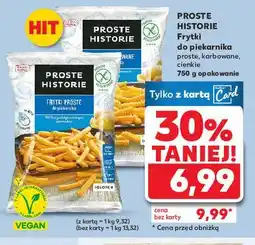Kaufland Frytki karbowane do piekarnika Iglotex Proste Historie oferta