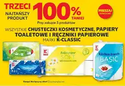 Kaufland Papiery toaletowe, ręczniki papierowe, chusteczki K-Classic oferta