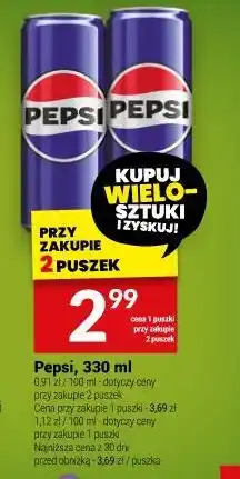 Twój Market Pepsi, 330 ml oferta
