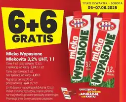 Twój Market Mleko Wypasione 3.2% UHT Mlekovita oferta