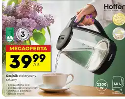 Biedronka Czajnik elektryczny Hoffen oferta