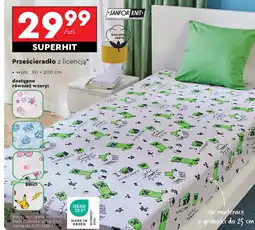 Biedronka Prześcieradło z licencją oferta