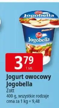 E.Leclerc Jogurt owocowy Jogobella 400g Zott oferta