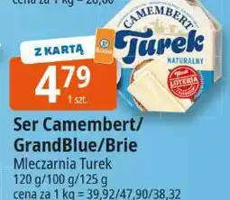 E.Leclerc Ser Camembert/GrandBlue/Brie 120g Mleczarnia Turek oferta