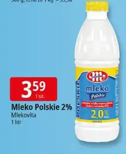 E.Leclerc Mleko Polskie 2% 1l Mlekovita oferta