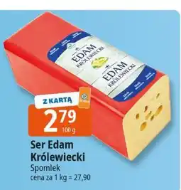 E.Leclerc Ser Edam Królewiecki 100g Spomlek oferta